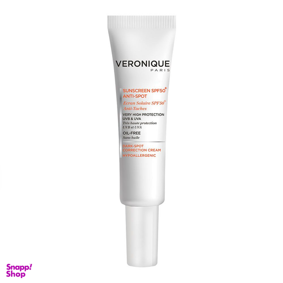 ضد آفتاب ضد لک ورونیک (Veronique) فاقد چربی با +SPF50 حجم 40 میلی لیتر