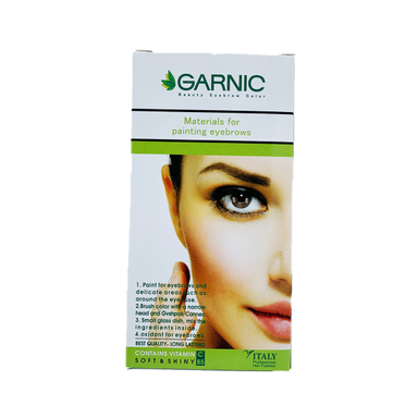 رنگ ابرو گیاهی (Garnic) شماره Gcap7 کاپوچینو
