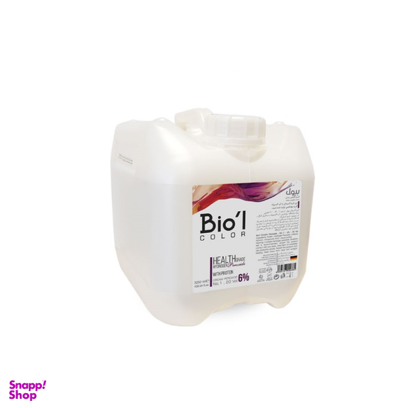 اکسیدان کرمی بیول (Biol) شش درصدی 20VOL حجم 3750 میلی لیتر