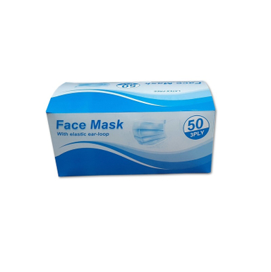 ماسک سه لایه پزشکی فیس ماسک (Face mask) بسته 50 عددی