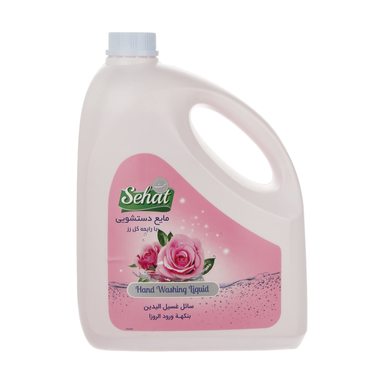 مایع دستشویی صحت (Sehat) با رایحه گل رز حجم 4000 میلی لیتر