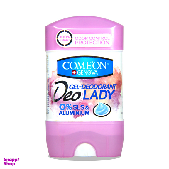استیک دیودورانت ژلی زنانه کامان (Comeon) فاقد سولفات و آلومینیوم حجم 75 میلی لیتر