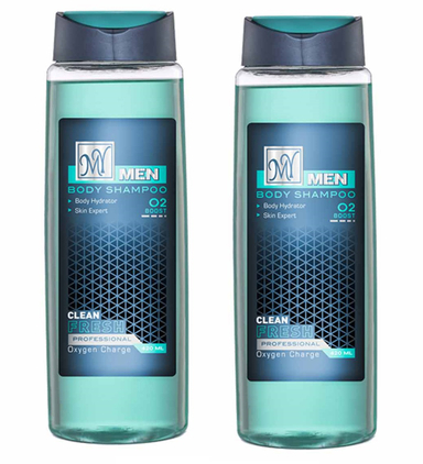 پک دو عددی شامپو بدن مردانه مای (MY) مدل clean-fresh حجم 420 میلی لیتر