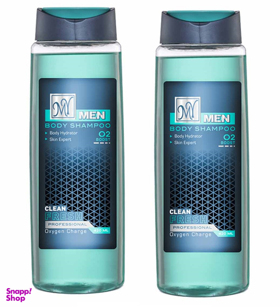 پک دو عددی شامپو بدن مردانه مای (MY) مدل clean-fresh حجم 420 میلی لیتر