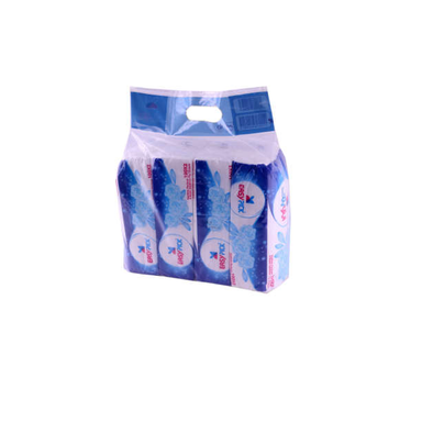 دستمال کاغذی 100 برگ ایزی پیک مدل Flower بسته 4 عددی