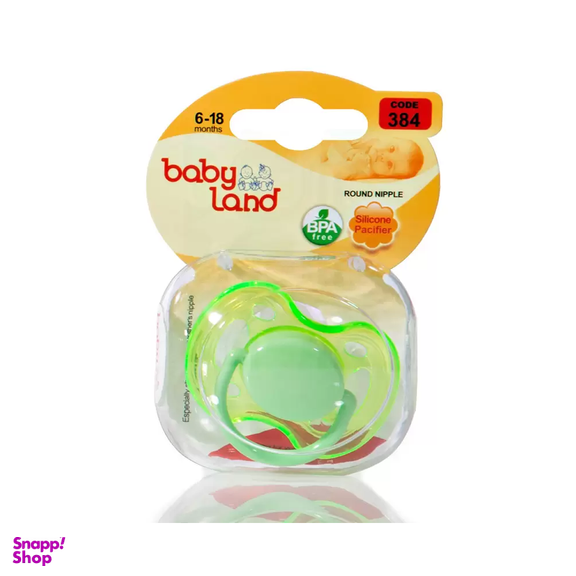 پستانک سرگرد بی بی لند (Baby Land) مناسب 6 تا 18 ماه کد 384