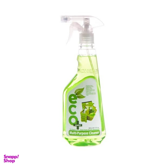 اسپری پاک کننده چند منظوره سبز ایکو مویست (Eco Moist) حجم 500 میلی لیتر
