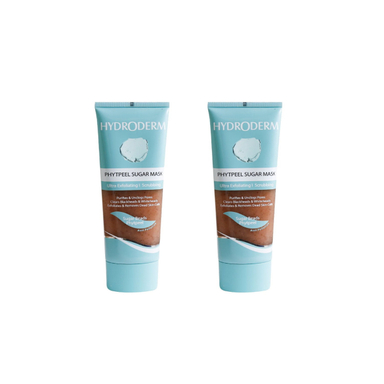 ماسک اسکراب پوست هیدرودرم (Hydroderm) مدل Phytpeel حجم 100 میلی‌لیتر مجموعه 2 عددی