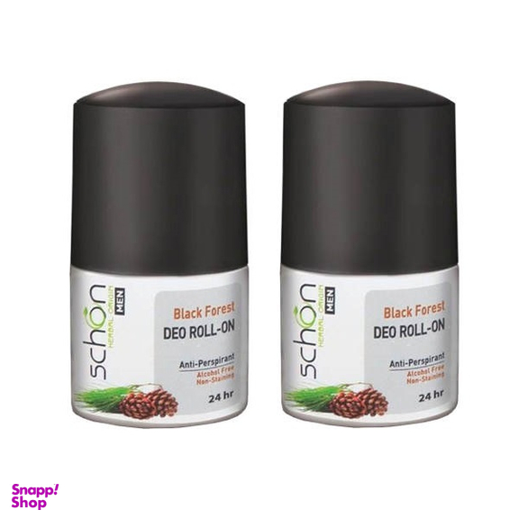 مام رول شون مدل Black Forest فاقد الکل حجم 50 میلی لیتر مجموعه 2 عددی