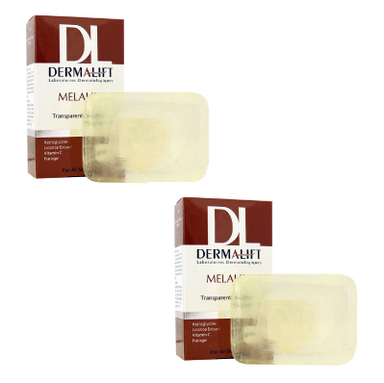 پن شفاف روشن کننده پوست درمالیفت (Dermalift) مدل Melafit وزن 100 گرم مجموعه 2 عددی