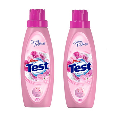 نرم کننده لباس تست مدل Spring Freshness حجم 1000 میلی لیتر مجموعه 2 عددی