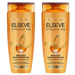شامپو مو لورآل (Loreal) مدل 6Mucizevi Yag حجم 450 میلی‌لیتر مجموعه 2 عددی