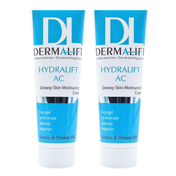کرم مرطوب کننده درمالیفت (Dermalift) مدل هیدرالیفت حجم 50 میلی‌لیتر مجموعه 2 عددی
