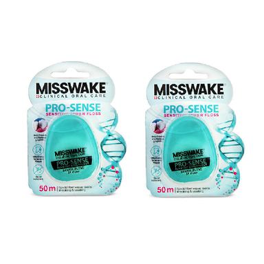 نخ دندان میسویک (Misswake) مدل Pro Sense 50 طول 50 متر مجموعه 2 عددی