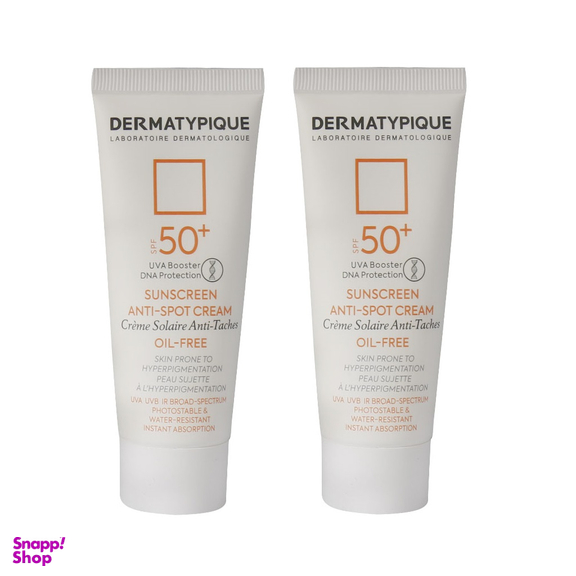 کرم ضد آفتاب درماتیپیک (Dermatypique) مدل روشن کننده با spf50 حجم 40 میلی‌لیتر مجموعه 2 عددی