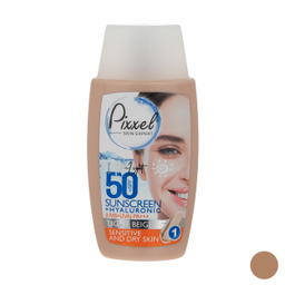 کرم ضد آفتاب پیکسل (Pixxel) رنگ بژ روشن حجم 50 میلی لیتر