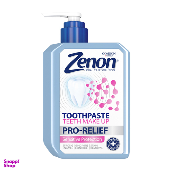 خمیر دندان پمپی زنون (Zenon) مدل Pro- Relief حجم 230 میلی لیتر