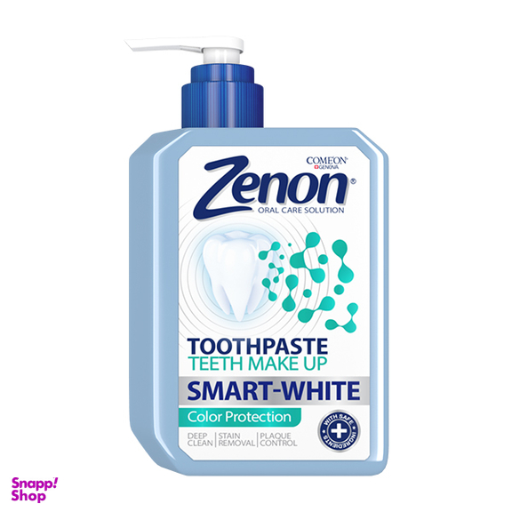 خمیر دندان پمپی زنون (Zenon) مدل Samrt-White حجم 230 میلی لیتر