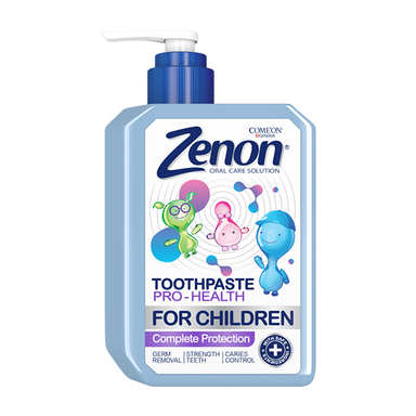 خمیردندان پمپی زنون (Zenon) مناسب کودکان حجم 230 میلی لیتر