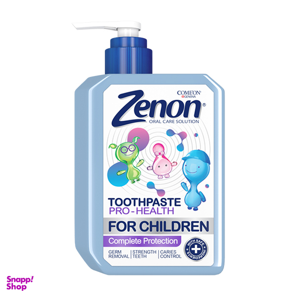 خمیردندان پمپی زنون (Zenon) مناسب کودکان حجم 230 میلی لیتر
