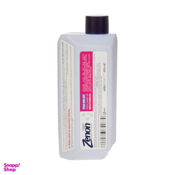 دهان شویه حساس زنون (Zenon) مدل Pro- Relief حجم 400 میلی لیتر