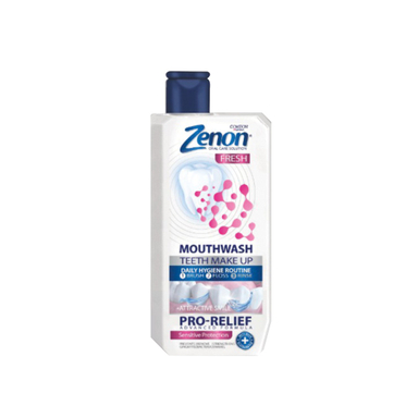 دهان شویه حساس زنون (Zenon) مدل Pro- Relief حجم 400 میلی لیتر