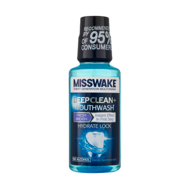 دهان شویه میسویک (Misswake) مدل Fresh Breath حجم 400 میلی لیتر