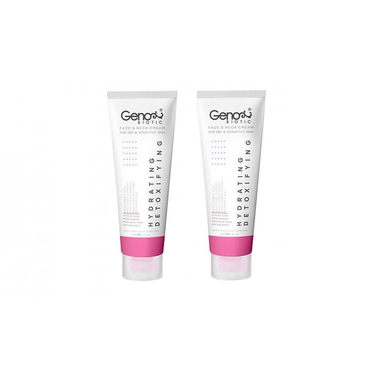 کرم آبرسان ژنوبایوتیک (Geno biotic) مدل Dry Detoxifing حجم 50 میلی‌لیتر مجموعه 2 عددی