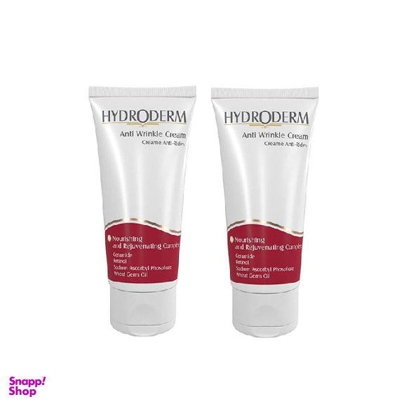 کرم ضد چروک هیدرودرم (Hydroderm) حجم 50 میلی‌‌لیتر مجموعه 2 عددی