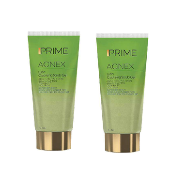 ژل پاک کننده اسکراب پریم (Prime) سری Acnex مدل Luffa حجم 175 میلی‌لیتر مجموعه 2 عددی