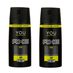 اسپری دیودورانت مردانه اکس (Axe) مدل Gold حجم 150 میلی لیتر مجموعه 2 عددی