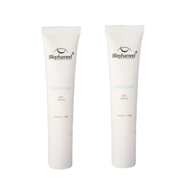 سرم دور چشم بلفامد (Blephamed) مدل Hyaluronic حجم 15 میلی‌لیتر مجموعه 2 عددی