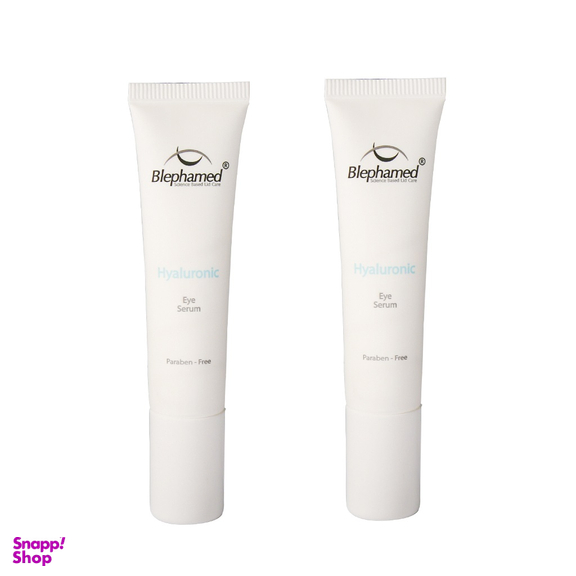 سرم دور چشم بلفامد (Blephamed) مدل Hyaluronic حجم 15 میلی‌لیتر مجموعه 2 عددی