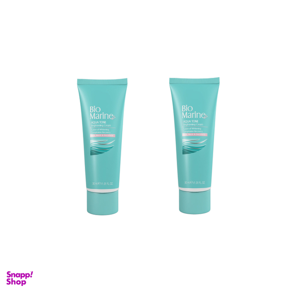 کرم روشن کننده بایومارین (Biomarine) مدل Aqua Tone حجم 30 میلی‌‌لیتر مجموعه 2 عددی