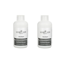 کرم پلاتینه رنگ مو استار لیدی (Star Lady) مدل Blonde حجم 120 میلی‌ لیتر مجموعه 2 عددی