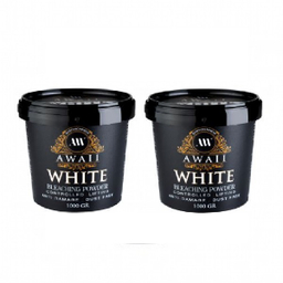 پودر دکلره آوایی (Awall) مدل White وزن 1000 گرم مجموعه 2 عددی