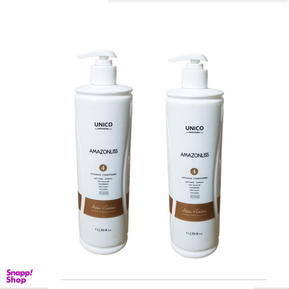 ماسک مو آمازون لیس (Amazonliss) مدل 4.N حجم 1000 میلی‌ لیتر مجموعه 2 عددی