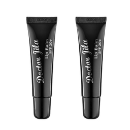 بالم لب دکتر ژیلا (Dr.Jila) با SPF 20 رنگ مشکی مجموعه 2 عددی