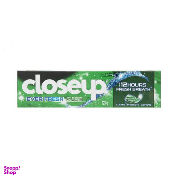 خمیر دندان کلوز آپ سری Ever Fresh مدل Menthol Fresh مقدار 125 گرم