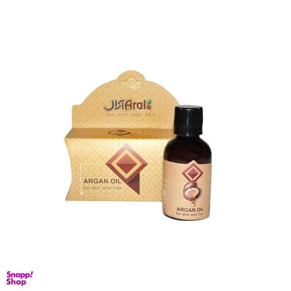 روغن بدن و مو آرال (Aral) مدل Argan حجم 30 میلیلیتر