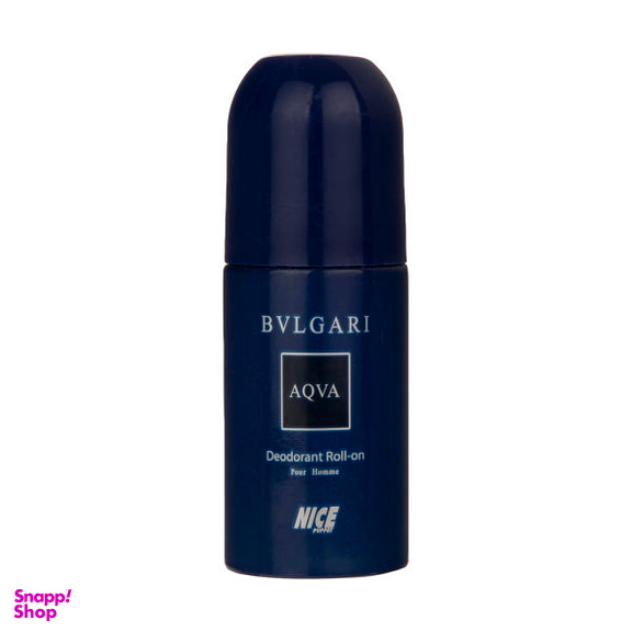 رول ضد تعریق مردانه نایس (Nice) مدل Bvlgari حجم 60 میلی‌لیتر