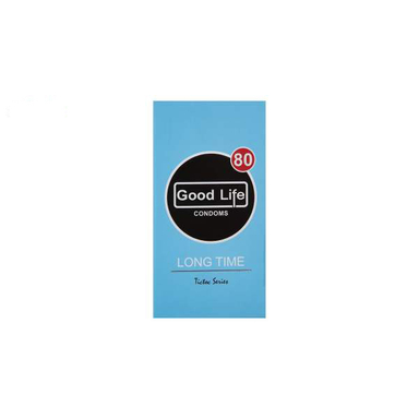 کاندوم گودلایف (Good life) مدل Long Time B بسته 12 عددی