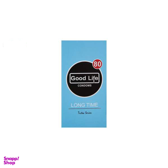 کاندوم گودلایف (Good life) مدل Long Time B بسته 12 عددی