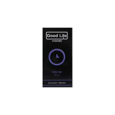 کاندوم گودلایف (Good life) مدل Long Time بسته 12 عددی