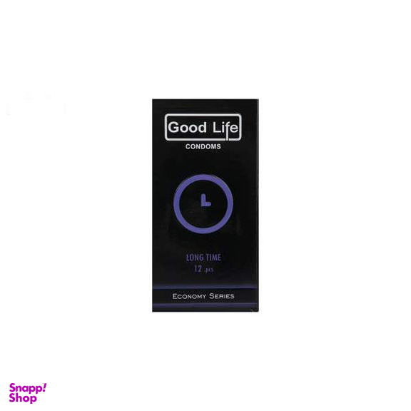 کاندوم گودلایف (Good life) مدل Long Time بسته 12 عددی