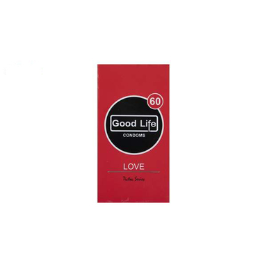 کاندوم گودلایف (Good life) مدل Love بسته 12 عددی