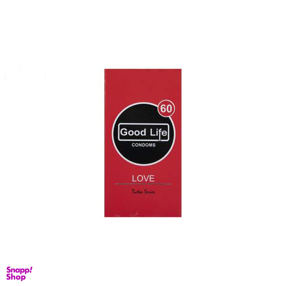 کاندوم گودلایف (Good life) مدل Love بسته 12 عددی