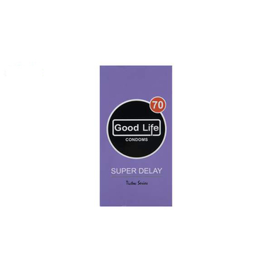 کاندوم گودلایف (Good life) مدل Super Delay بسته 12 عددی