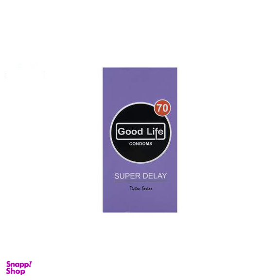 کاندوم گودلایف (Good life) مدل Super Delay بسته 12 عددی