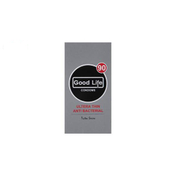 کاندوم گودلایف (Good life) مدل Ultra Thin Anti Bacterial بسته 12 عددی